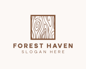 Wood Grain Texture logo design