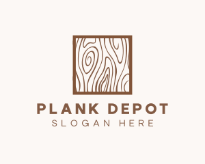 Wood Grain Texture logo design