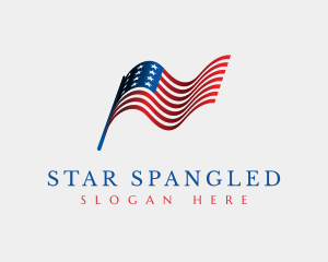 USA American Flag logo