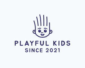 Child Boy Kid logo design