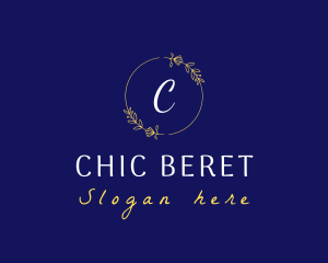 Elegant Wreath Lifestyle Boutique logo design