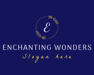 Elegant Wreath Lifestyle Boutique logo design