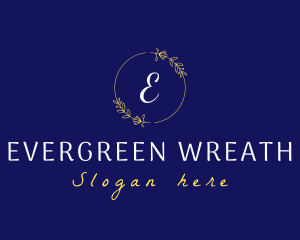 Elegant Wreath Lifestyle Boutique logo design