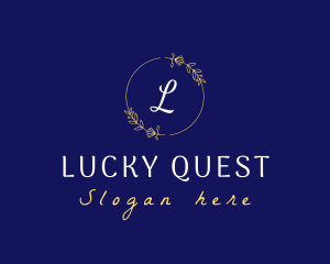 Elegant Wreath Lifestyle Boutique logo design