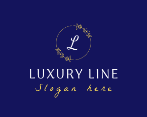 Elegant Wreath Lifestyle Boutique logo design