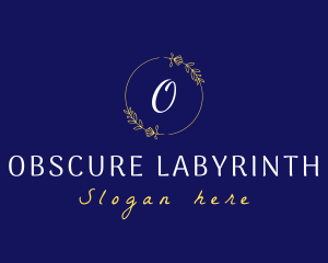 Elegant Wreath Lifestyle Boutique logo design