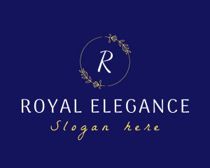 Elegant Wreath Lifestyle Boutique logo design