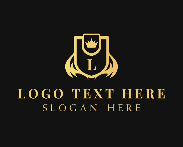 Golden logo example 3