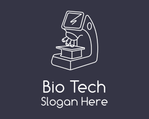 Science Microscope Laboratory logo