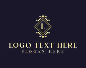 Fashion - Floral Wedding Planner Decor logo design