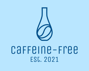 Coffee Lab Flask logo design