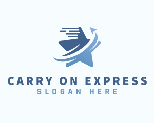 Star Express Logistics logo design