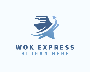 Star Express Logistics logo design