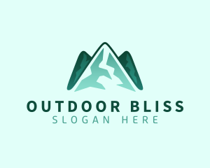 Alpine Mountain Summit logo design