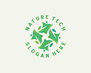 Leaf Environmental Community logo design