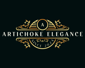 Elegant Luxury Ornament logo design