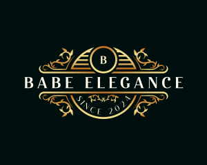 Elegant Luxury Ornament logo design