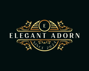 Elegant Luxury Ornament logo design