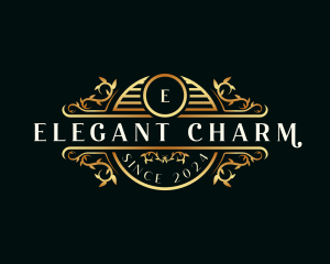 Elegant Luxury Ornament logo design