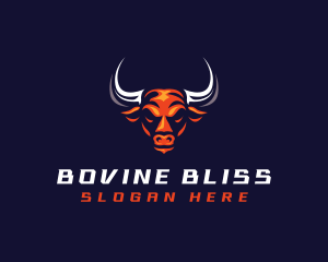 Bull Horn Strong logo design