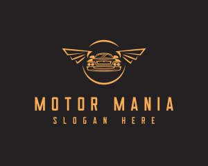 Automotive Car Wings logo design