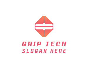 Tech Equal Sign logo design