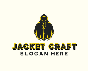 Raincoat Hoodie Jacket logo