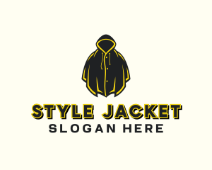 Raincoat Hoodie Jacket logo