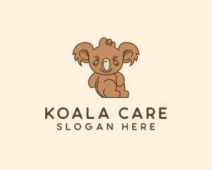 Wild Animal Koala logo