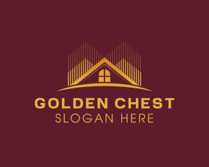 Gold Housing Real Estate logo design