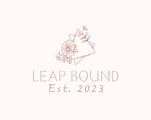 Flower Wreath Wedding Planner logo design