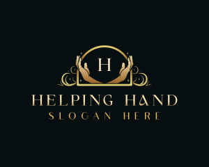 Luxury Cosmic Hand logo design