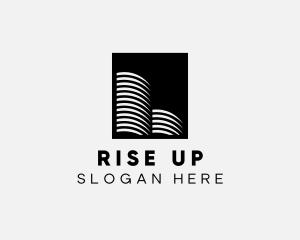 High Rise Architecture Building logo design