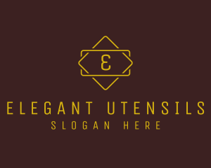 Luxe Elegant Boutique logo design