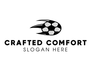 Fast Soccer Ball Logo