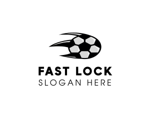 Fast Soccer Ball logo design