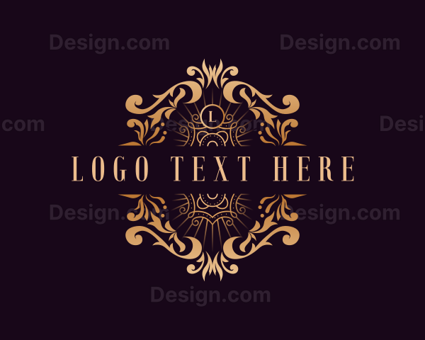 Luxury Royalty Ornament Logo