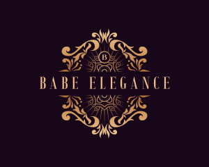 Luxury Royalty Ornament logo design