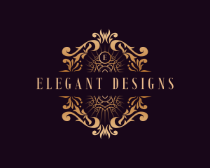 Luxury Royalty Ornament logo design