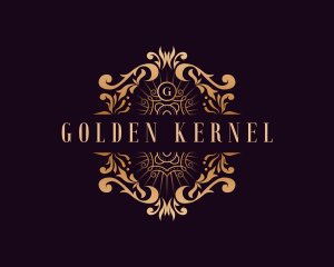 Luxury Royalty Ornament logo design