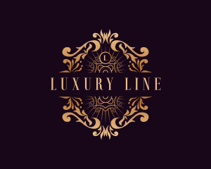 Luxury Royalty Ornament logo design