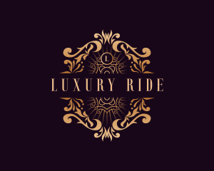 Luxury Royalty Ornament logo design