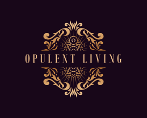 Luxury Royalty Ornament logo design
