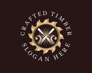 Woodworking Craftsman Workshop logo design