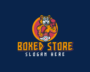 Tiger Boxer Esport logo design