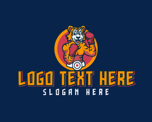 Tiger - Tiger Boxer Esport logo design