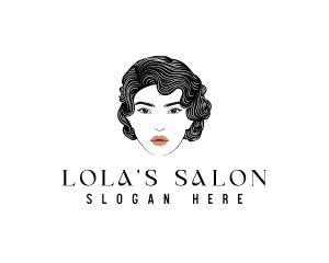 Beauty Salon Face logo design