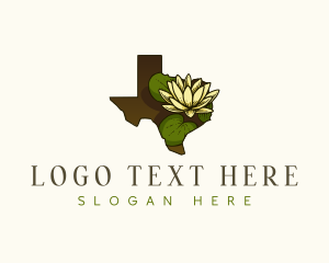 Texas Dawn Water lily logo