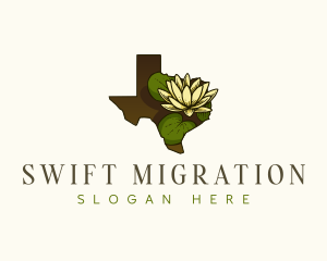 Texas Dawn Water lily Logo