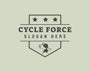 Eagle Air Force Soldier logo design